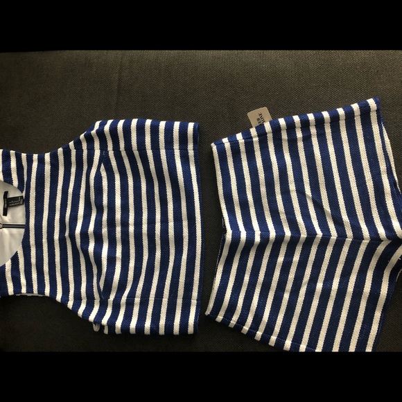 2-Piece Forever 21 Striped Set - Picture 4 of 5